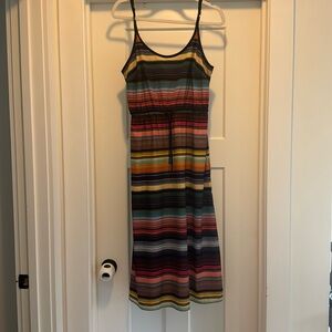 Striped Athleta Midi Dress